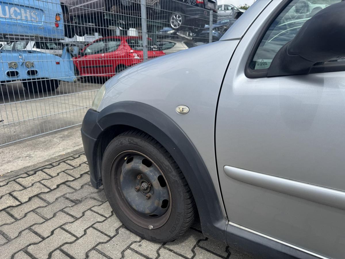 Citroen C3 X-TR original Kotfl&uuml;gel vorn links EZR Aluminiumgrau Metallic Bj.2004
